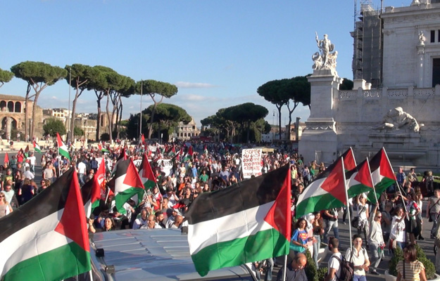 manifestazione Palestina